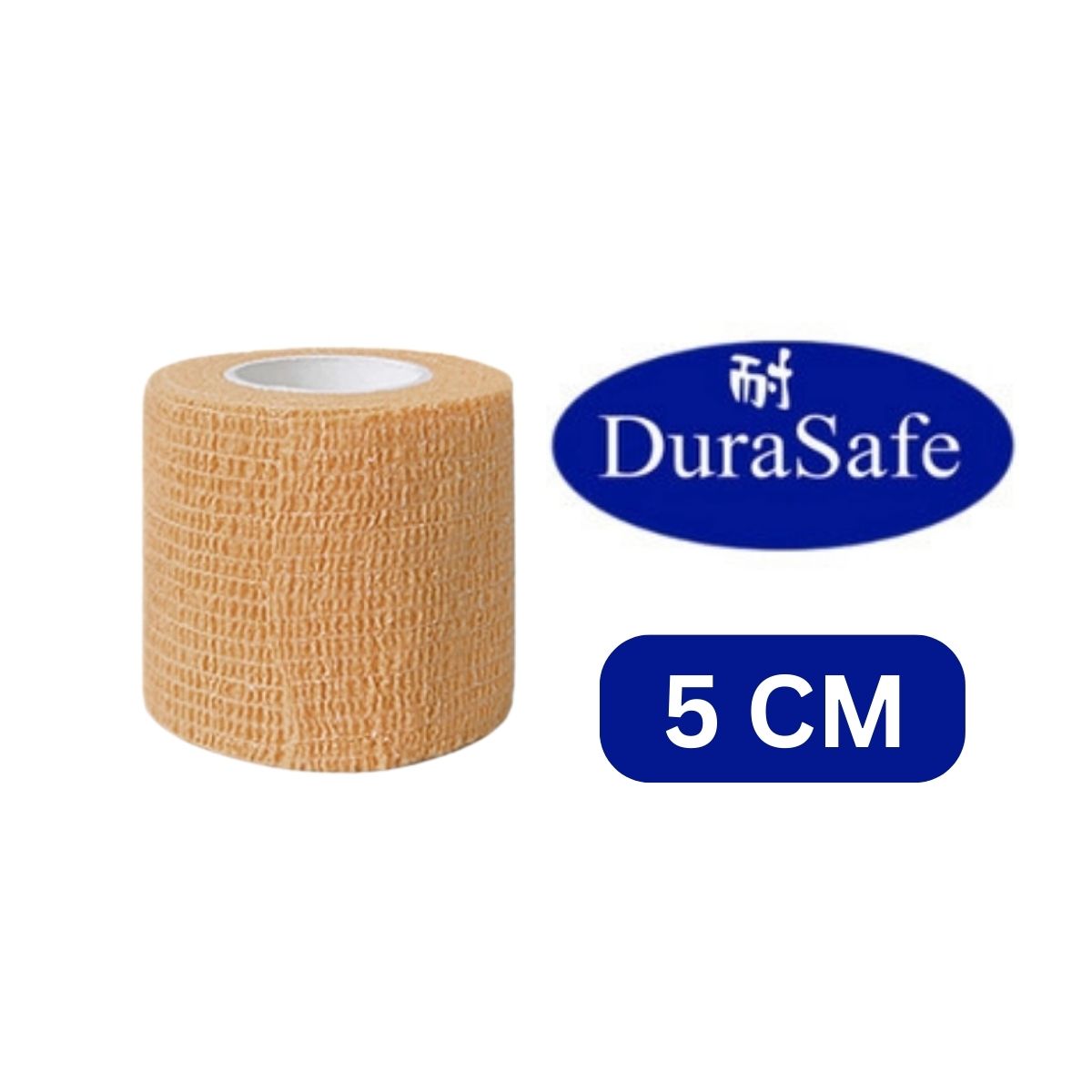 DURASAFE SELF ADHESIVE BANDAGE (SKIN) 5CM