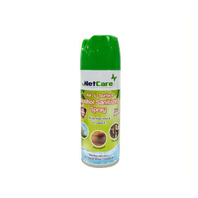 NETCARE AIR SURFACE AEROSOL ALCOHOL SPRAY 420ML