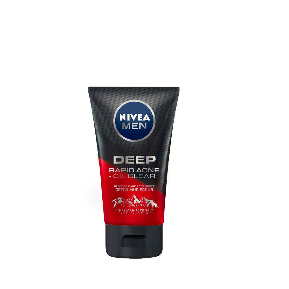 NIVEA MEN DEEP ACNE OIL CLEAR  FACE WASH 100G