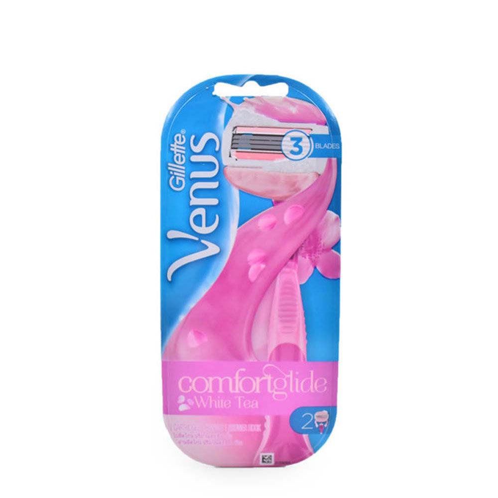 GILLETTE VENUS COMFORTGLIDE WHITE TEA 3 BLADES RAZOR 1S