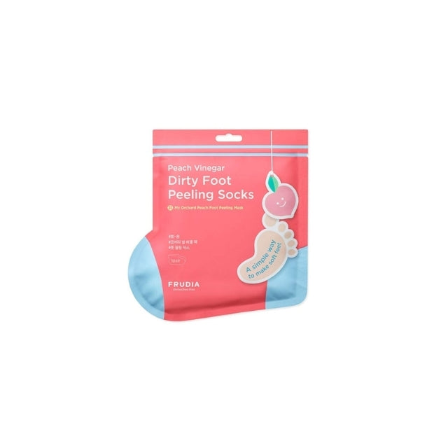 FRUDIA PEACH VINEGAR DIRTY FOOT PEELING SOCKS FOOT MASK 1S