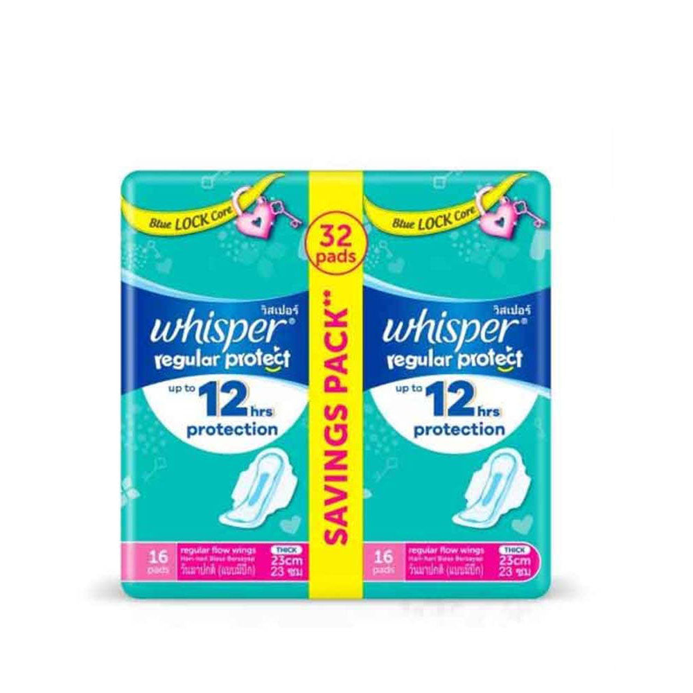 WHISPER REGULAR FLOW WINGS 16SX2