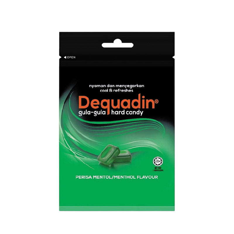 DEQUADIN HARD CANDY MENTHOL POUCH 10S