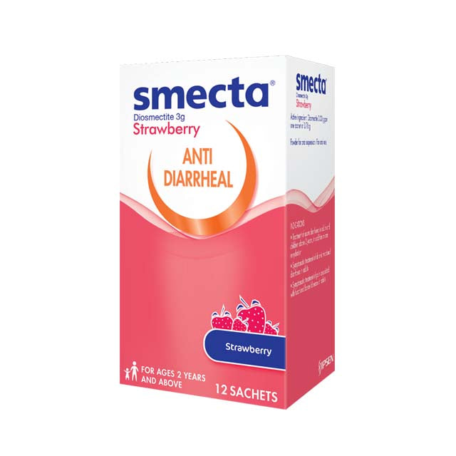 Smecta Image SMECTA STRAWBERRY SACHET 12S