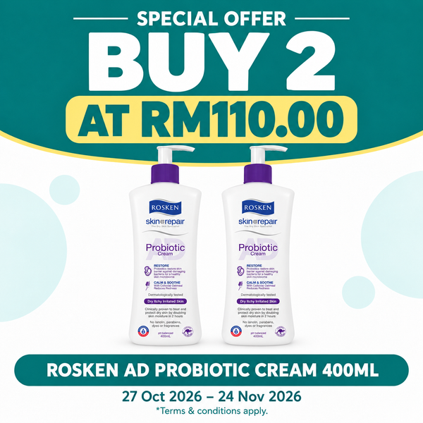 ROSKEN AD PROBIOTIC CREAM 400ML