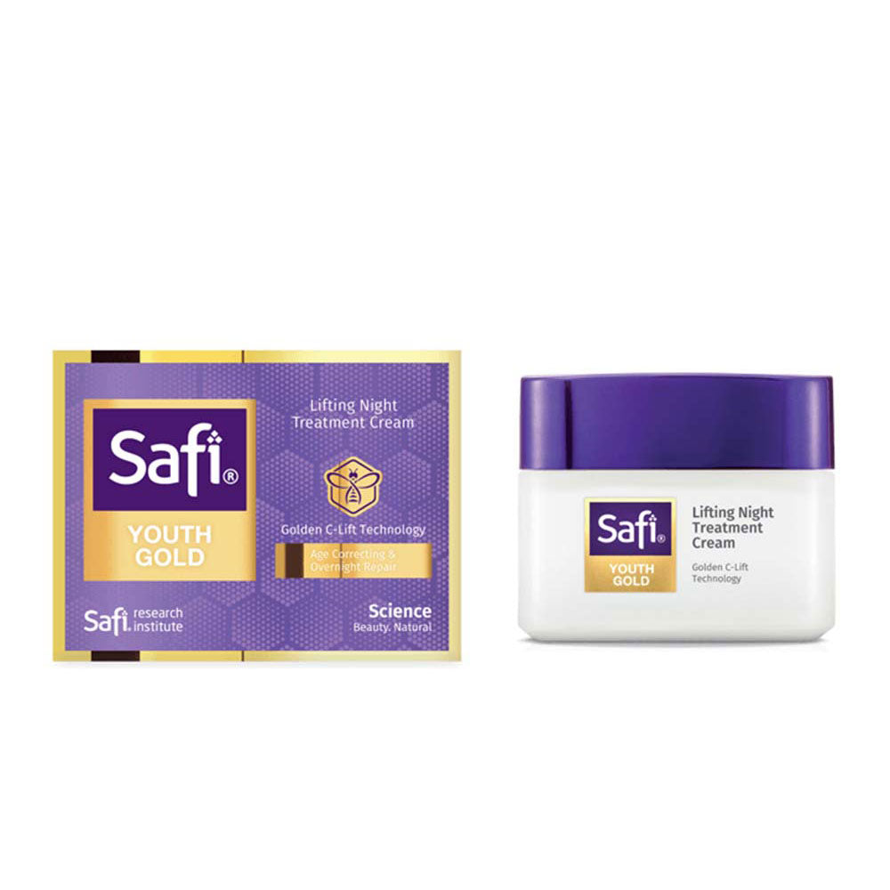 SAFI YOUTH GOLD LIFTING NIGHT TREATMENT CREAM 45G