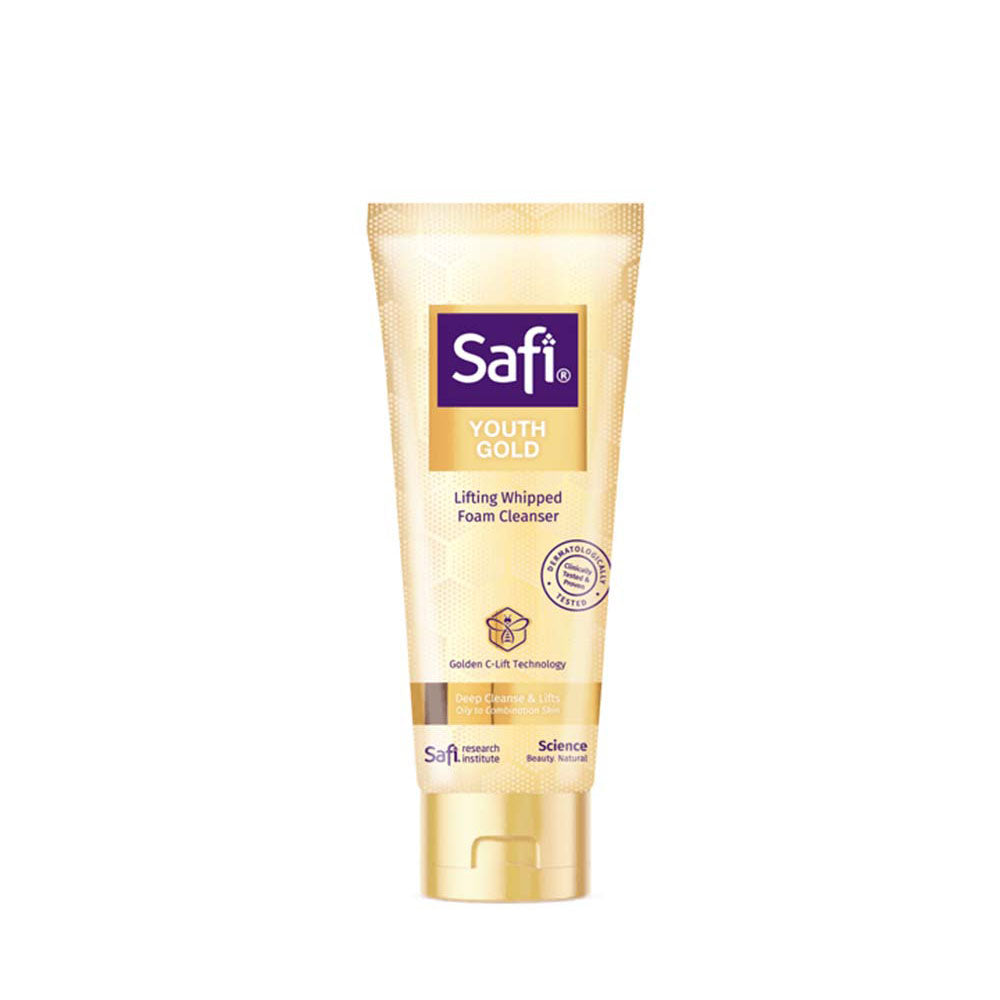 SAFI YOUTH GOLD WHIPPED FOAM CLEANSER 95G
