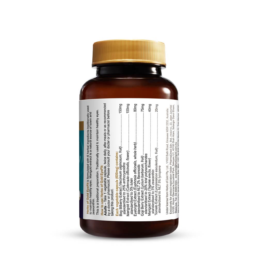 HERBS OF GOLD EYEFIT 60SX2