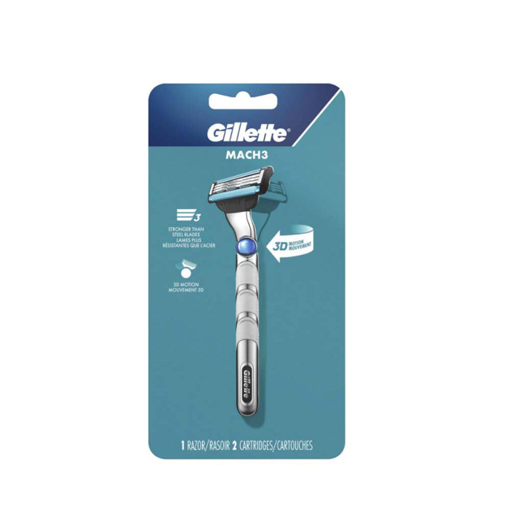 GILLETTE MACH 3 TURBO 3D 2UP RAZOR 1S