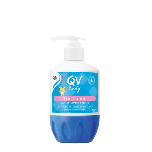 QV BABY SKIN LOTION LIGHT HYDRATION PUMP TYPE 250G