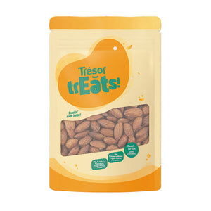 TRESOR TREATS ROASTED & SALTED ALMONDS 150G