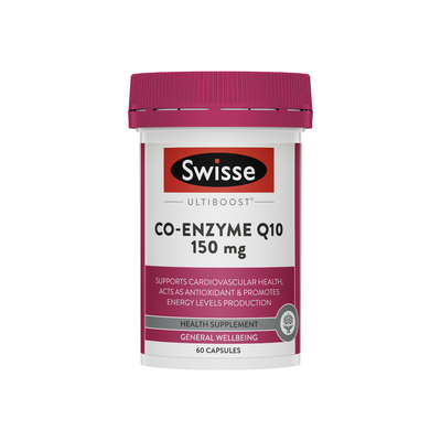 SWISSE ULTIBOOST COQ10 150MG 60S