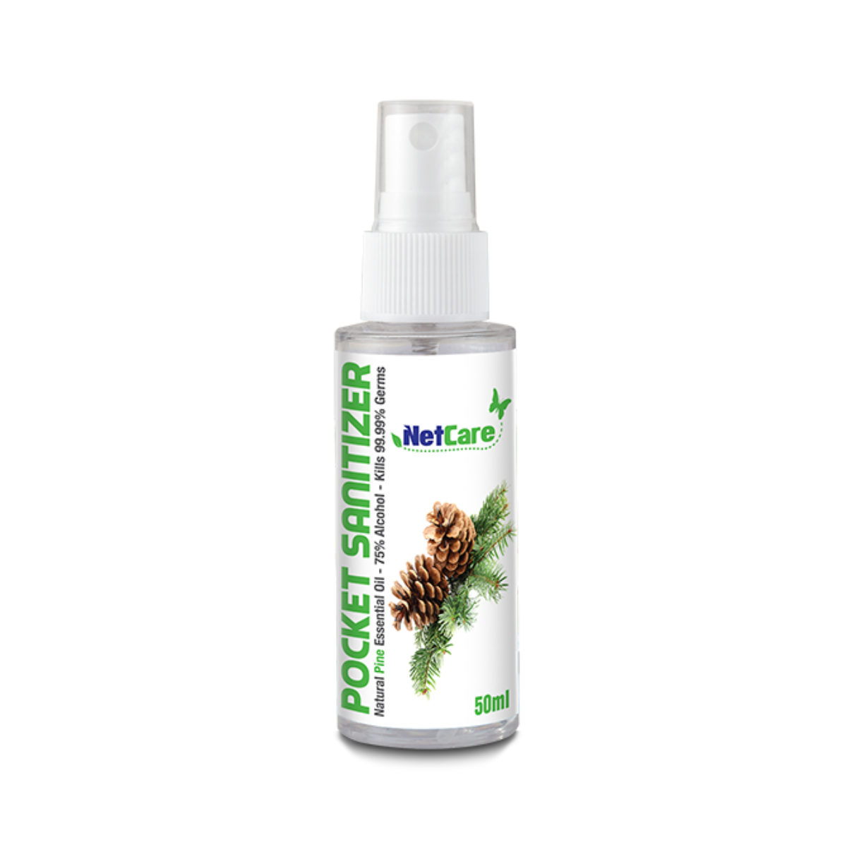NETCARE PINE POCKET HAND SANITIZER SPRAY 50ML