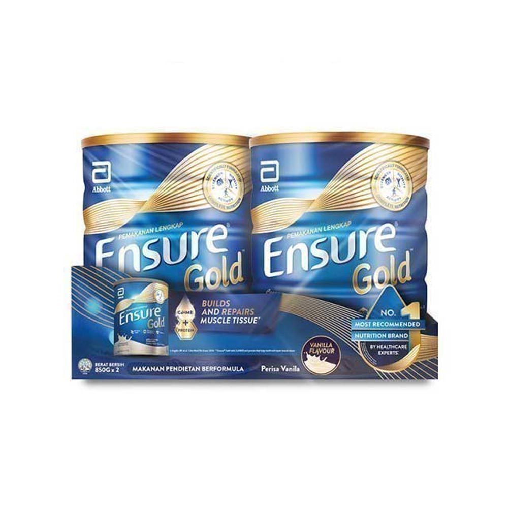 ENSURE GOLD VANILLA 800G 2S + PREMIUM