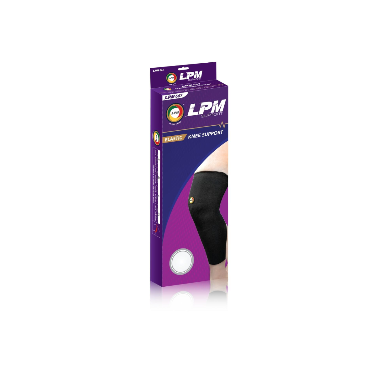 LPM ELASTIC KNEE SUPPORT 667 M