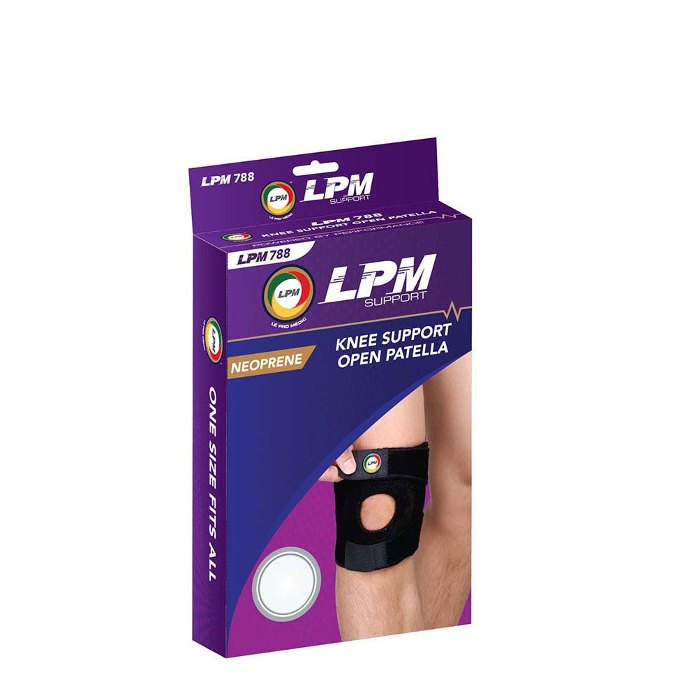 LPM OPEN PATELLA KNEE SUPPORT 788 FREE SIZE