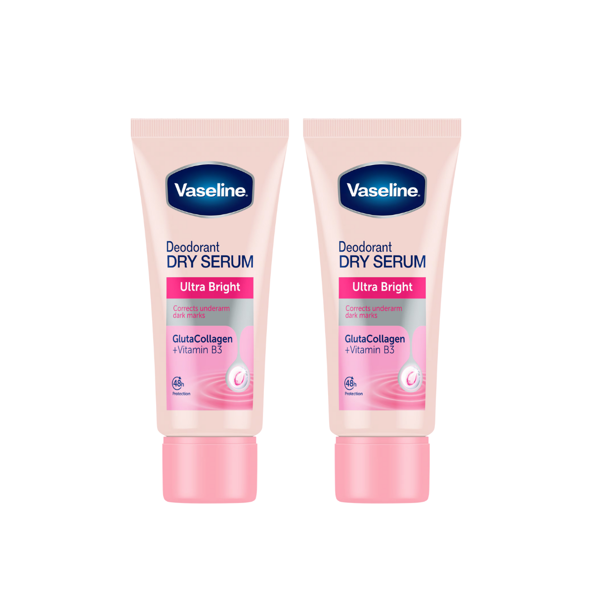 VASELINE DEODORANT DRY SERUM ULTRA BRIGHT 50ML 2S