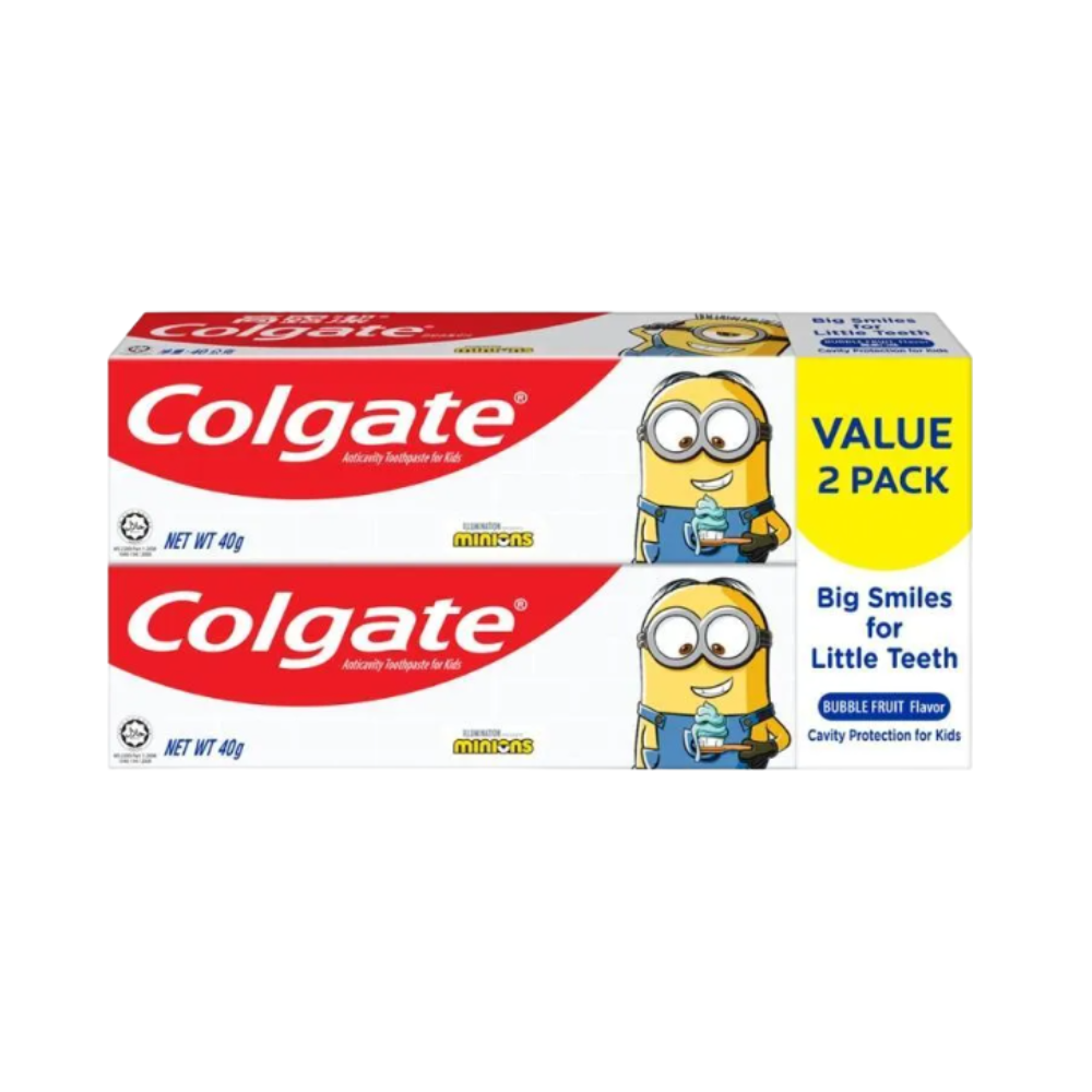 COLGATE KIDS TOOTHPASTE MINION 40G 2S
