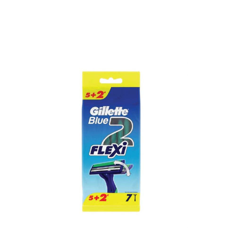 GILLETTE BLUE 2 FLEXI DISPOSABLE RAZOR 7S