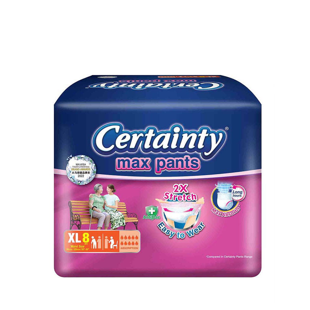 CERTAINTY MAXPANTS ADULT REGULAR XL 90-125CM 8S