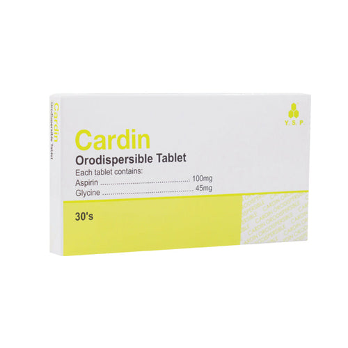 YSP CARDIN ORODISPERSIBLE TABLET 30S