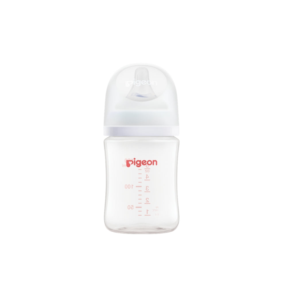 PIGEON SOFTOUCH PERISTALTIC PLUS WIDE NECK 0+M NURSING PP BOTTLE 160ML 1S