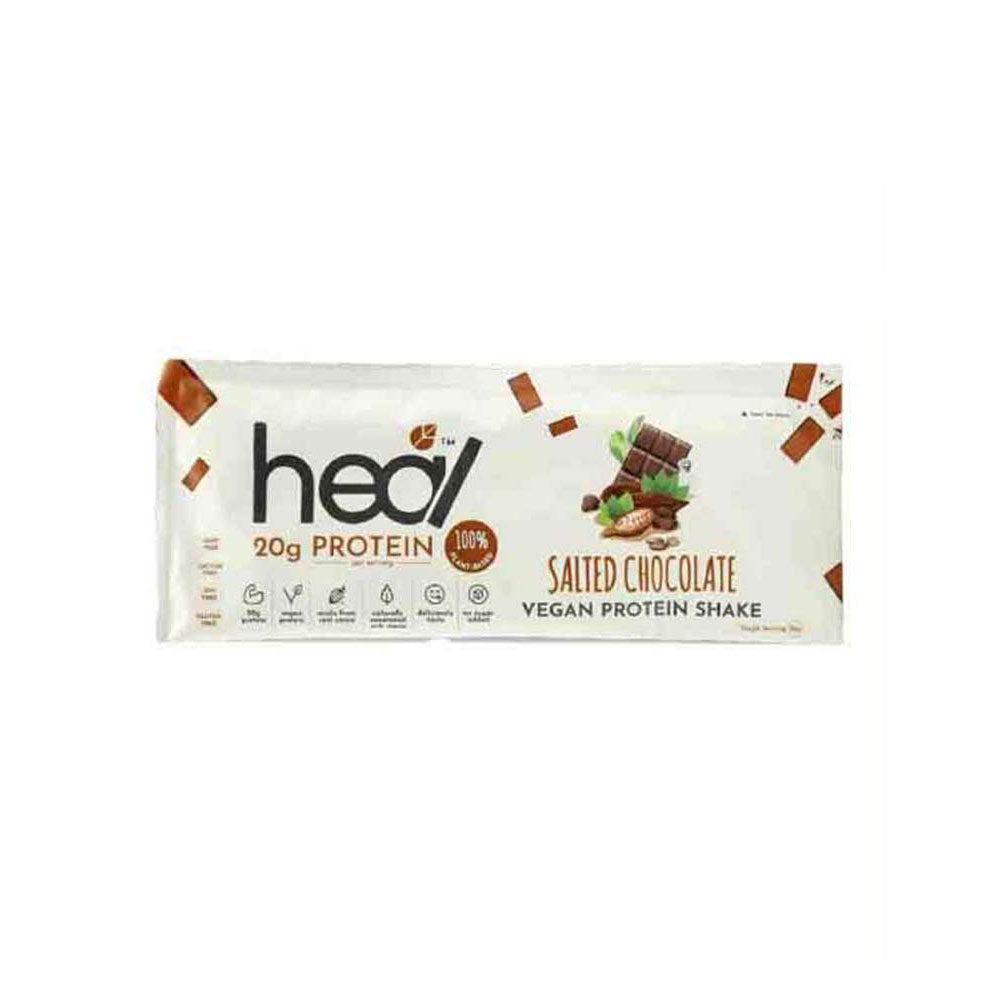 HEAL SALTED CHOCOLATE VEGAN PROTEIN SHAKE SACHET 36G