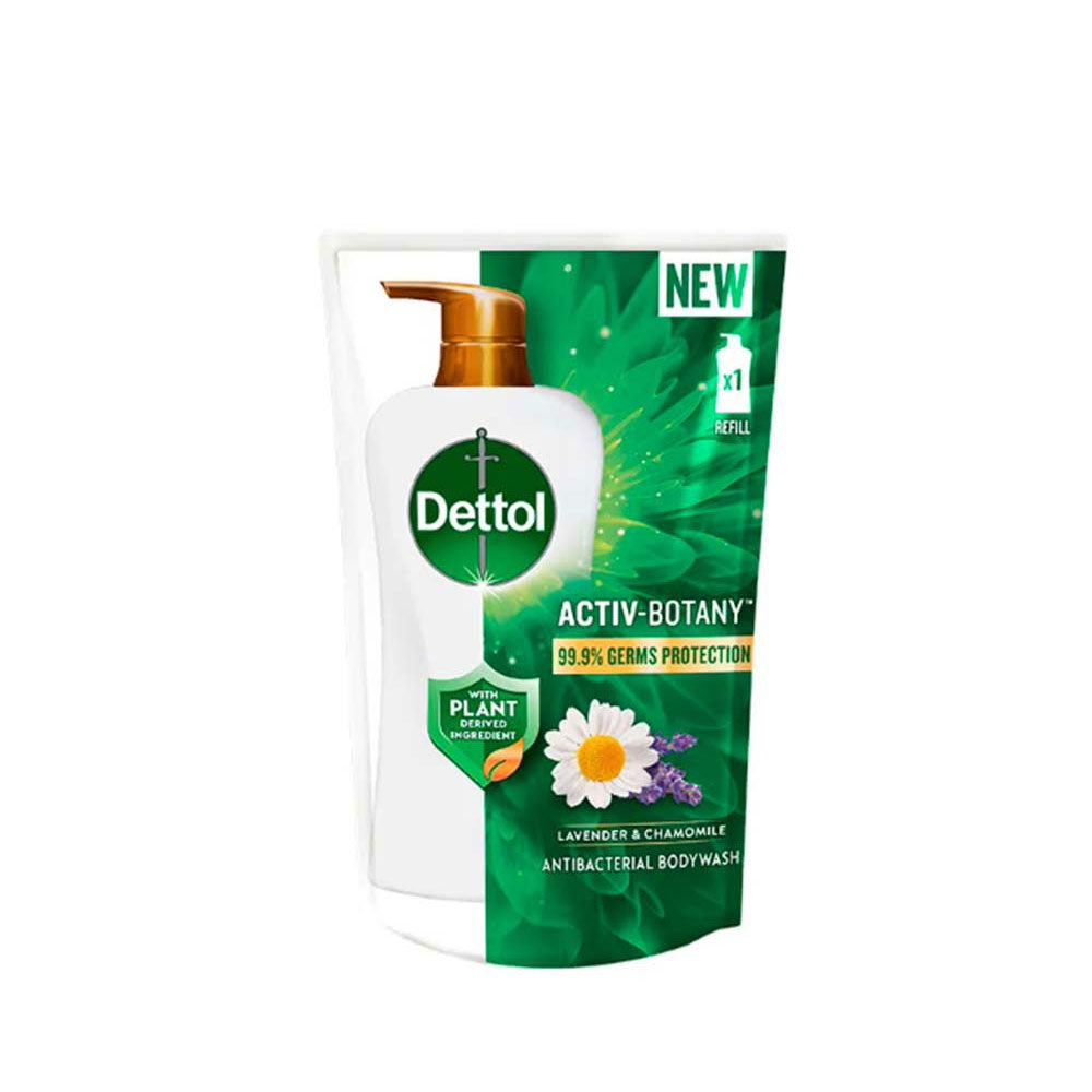 DETTOL PROSKIN BODY WASH BOTANICALS LAVENDER & CHAMOMILE REFILL 800G