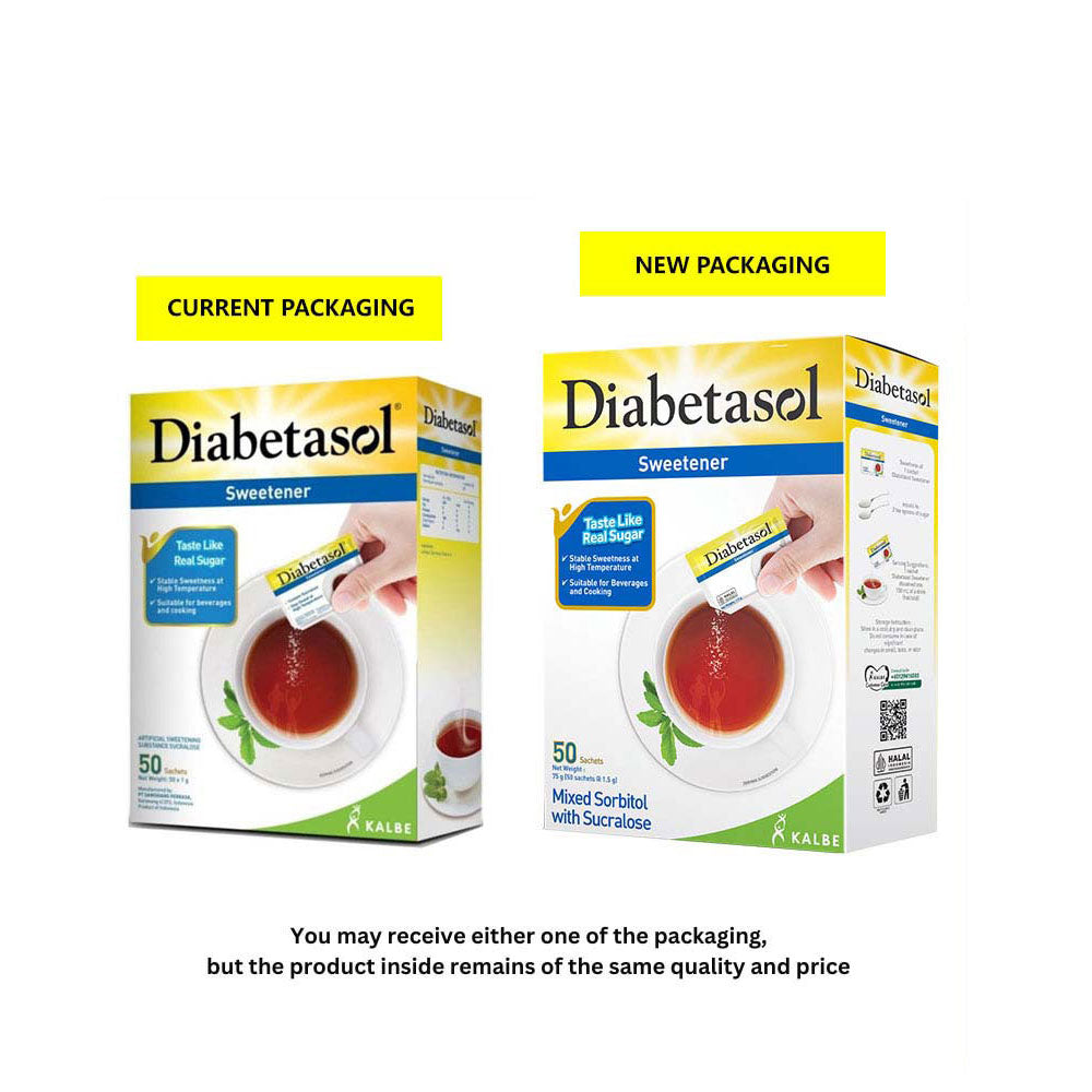 DIABETASOL SWEETENER 50S