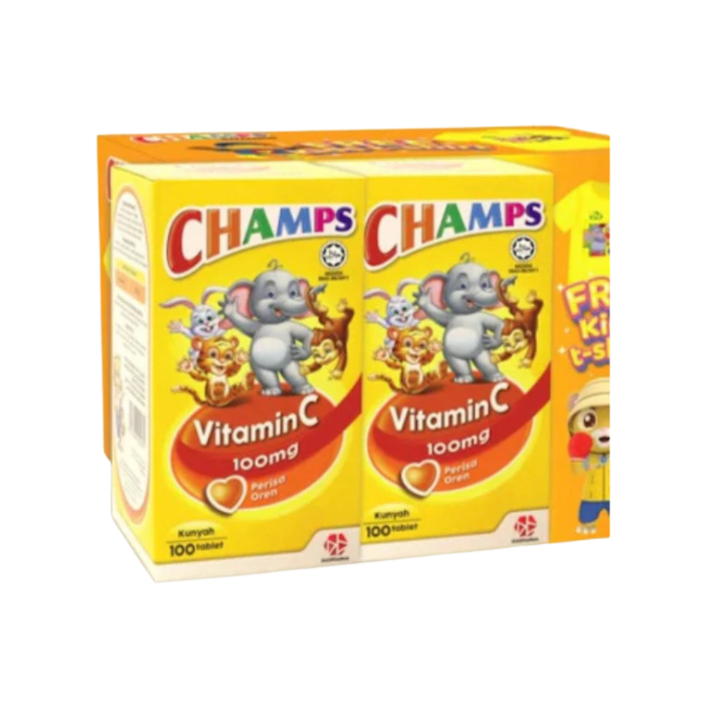 CHAMPS M + LYSINE CHEWABLE ORANGE 60SX2