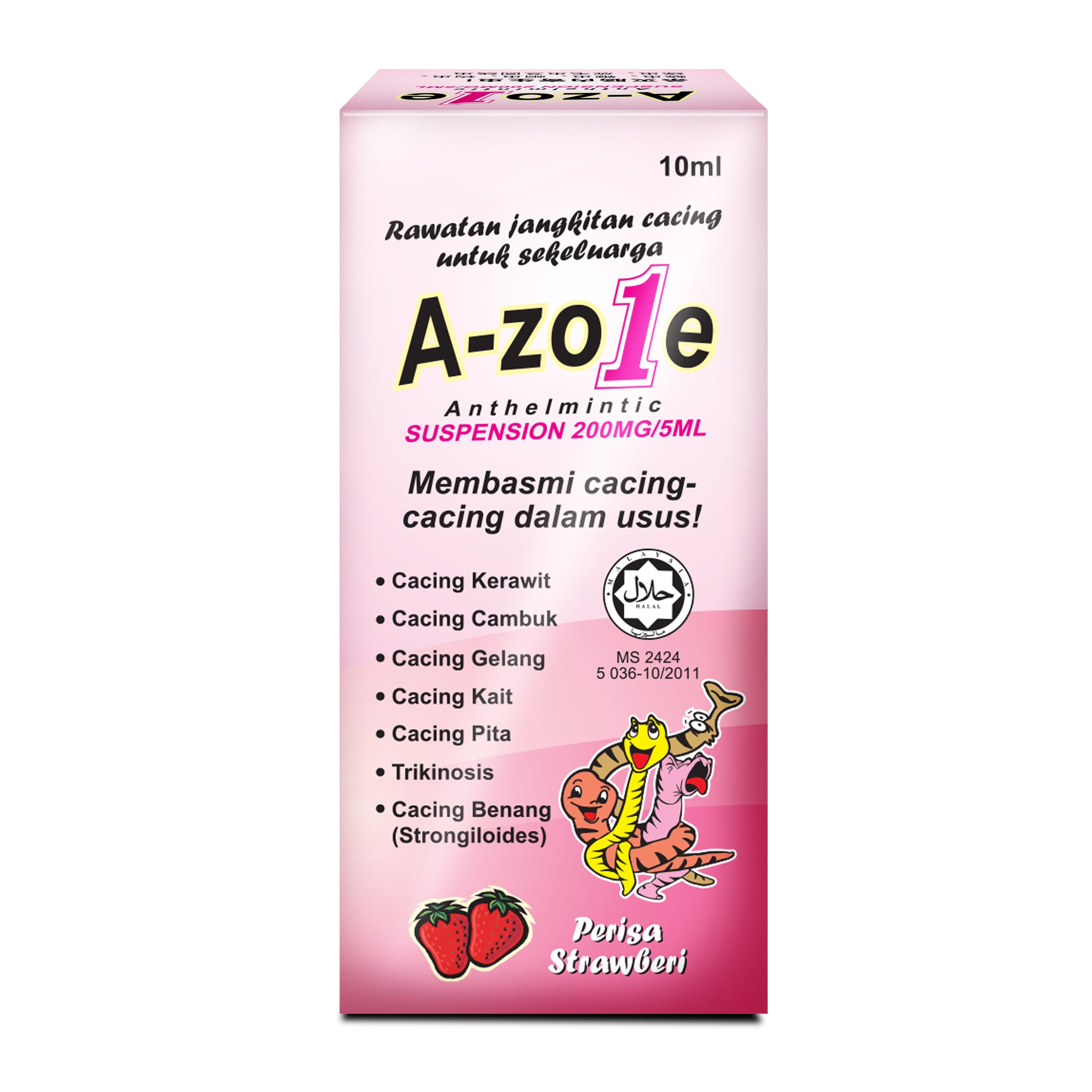 WINWA A-ZOLE SUSP STRAWBERRY 10ML