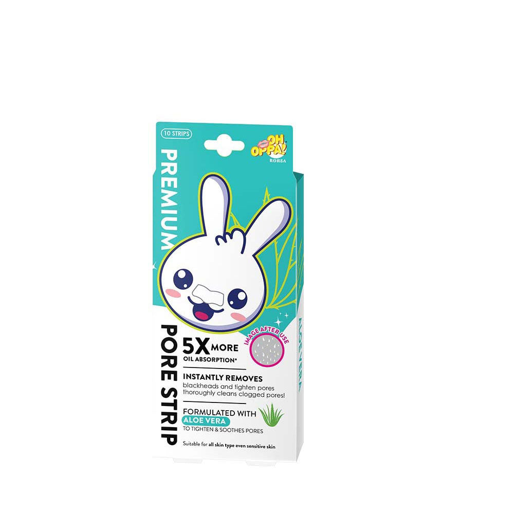 OH OPPA PREMIUM ALOE VERA NOSE PORE STRIP 10S
