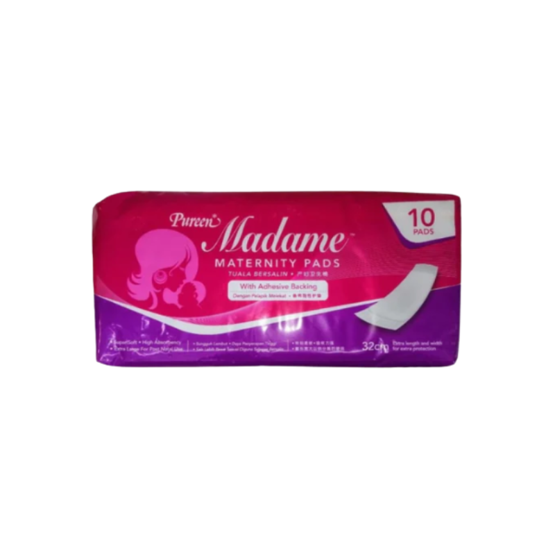 PUREEN MADAME MATERNITY PADS 10'S