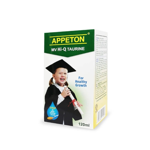 APPETON MULTIVITAMIN TAURINE SYRUP 120ML