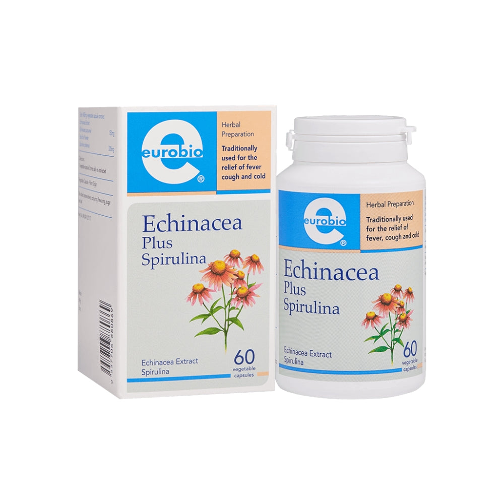 EUROBIO ECHINACEA PLUS SPIRULINA 60S