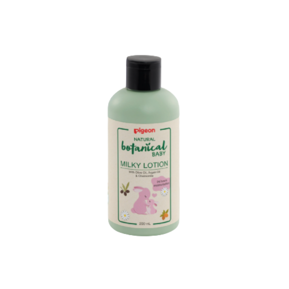 PIGEON NATURAL BOTANICAL BABY MILKY LOTION 200ML (PG78411)