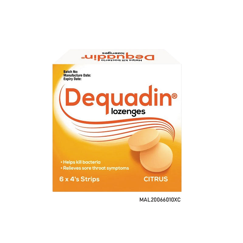 DEQUADIN LOZENGES 4SX6