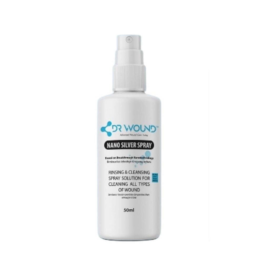 DR WOUND SILVER ANTISEPTIC SPRAY 50ML