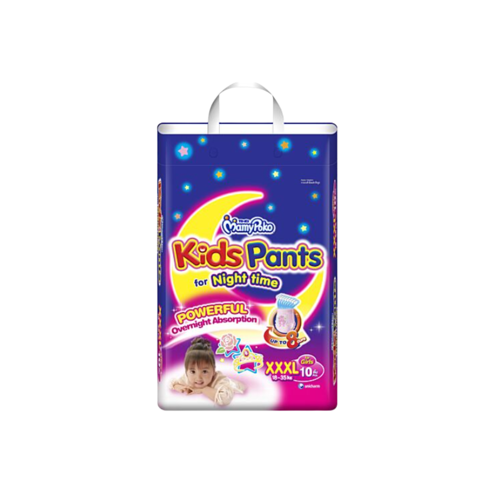 MAMYPOKO KIDS PANTS FOR NIGHT TIME GIRLS XXXL10S