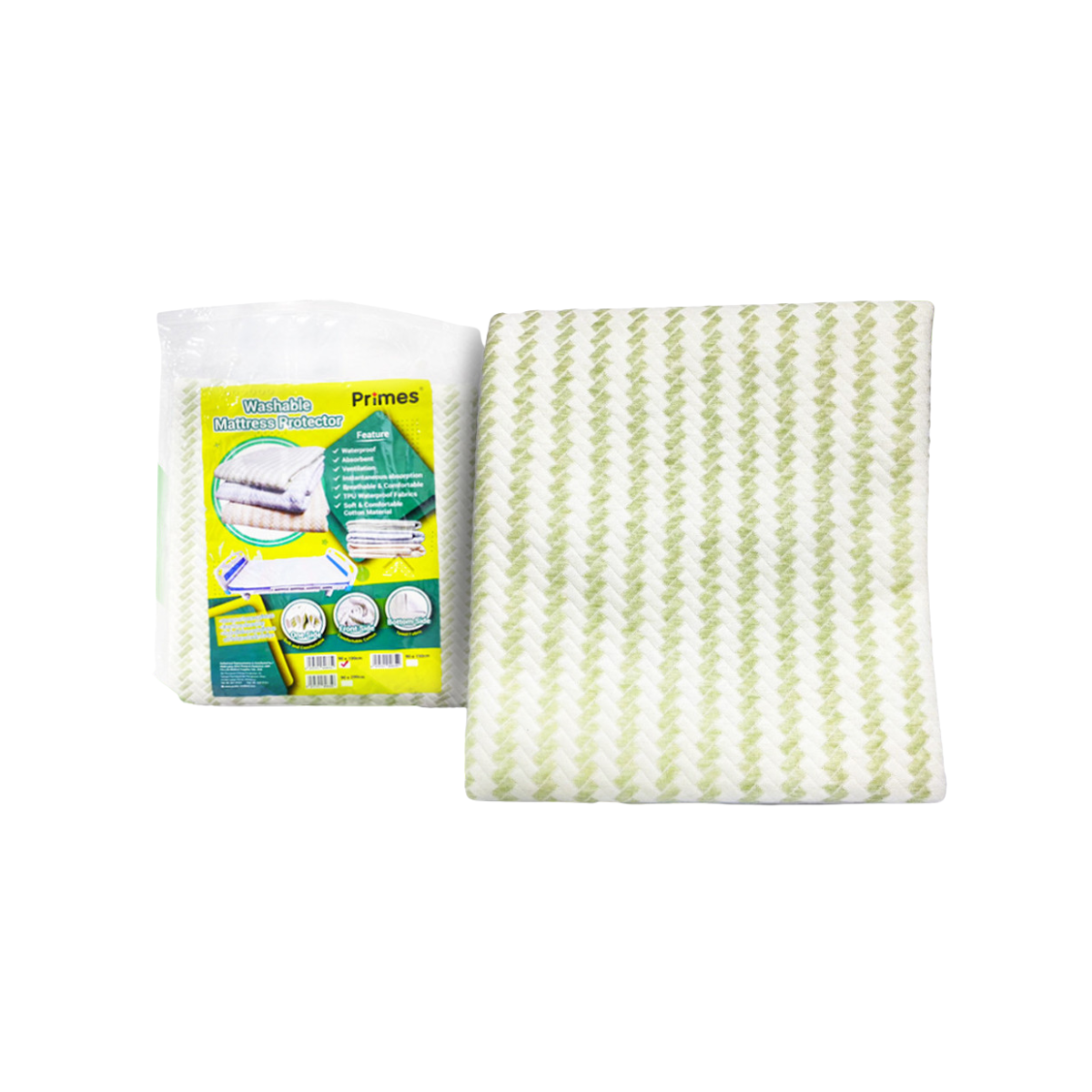 PRIMES WASHABLE MATTRESS PROTECTOR 90X100CM 1S