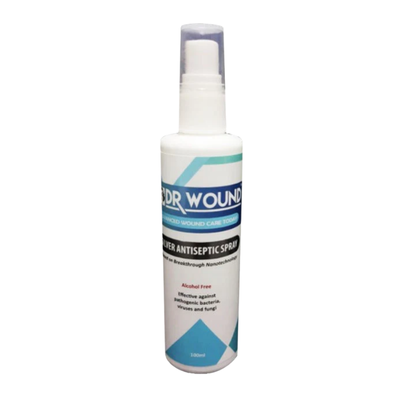 DR WOUND SILVER ANTISEPTIC SPRAY 100ML