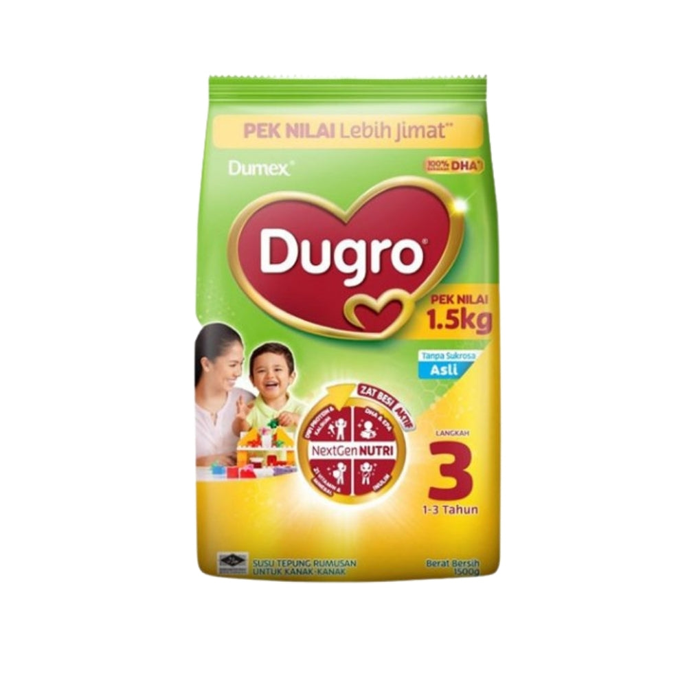 DUMEX DUGRO 3 ASLI DHA 1-3Y 1.5KG