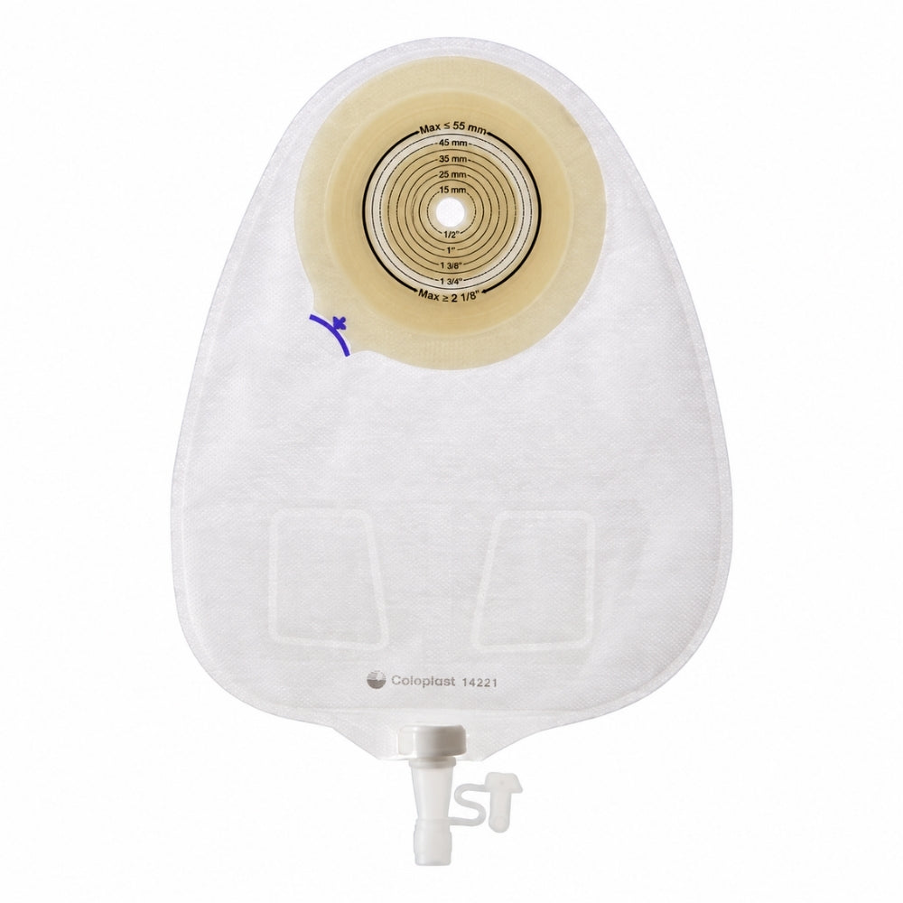 COLOPLAST ALT 1PC URO MAXI TRSP 10-55MM 5585 20S