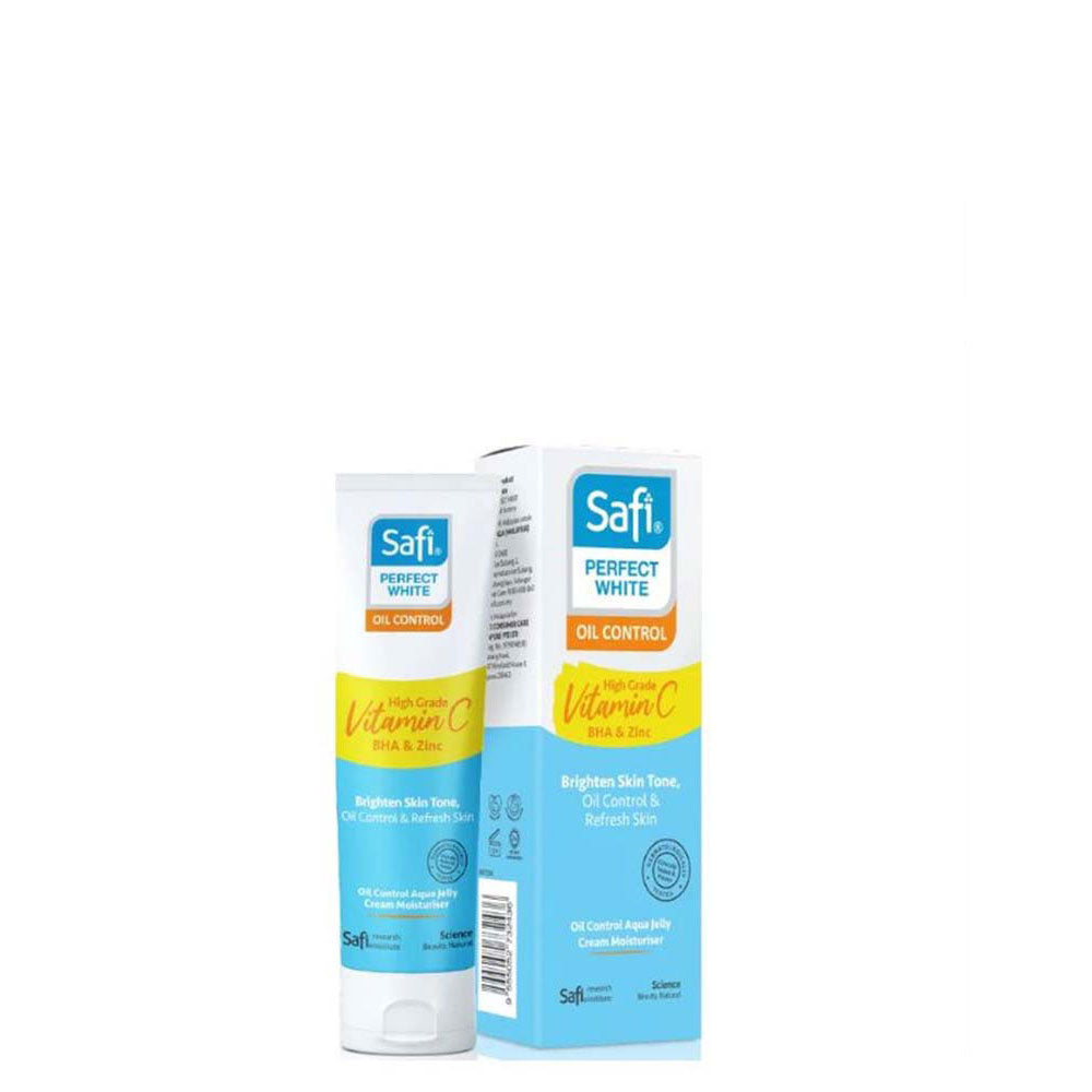 SAFI PERFECT WHITE OIL CONTROL AQUA JELLY CREAM MOISTURIZER 40G