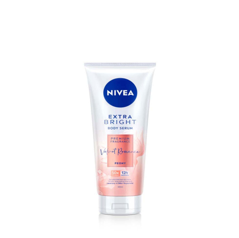 NIVEA EXTRA BRIGHT VELVET ROMANCE BODY SERUM 320ML