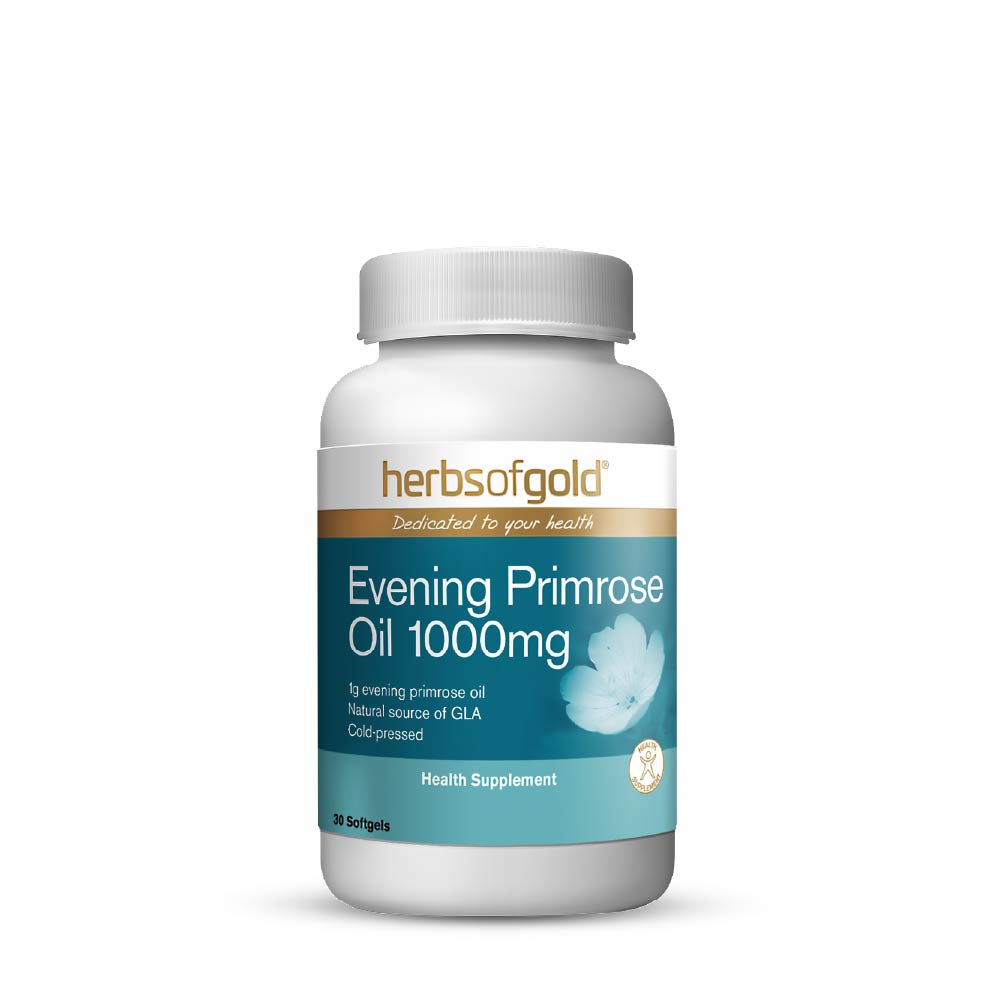 HERBS OF GOLD EVENING PRIMROSE 1000MG 30S