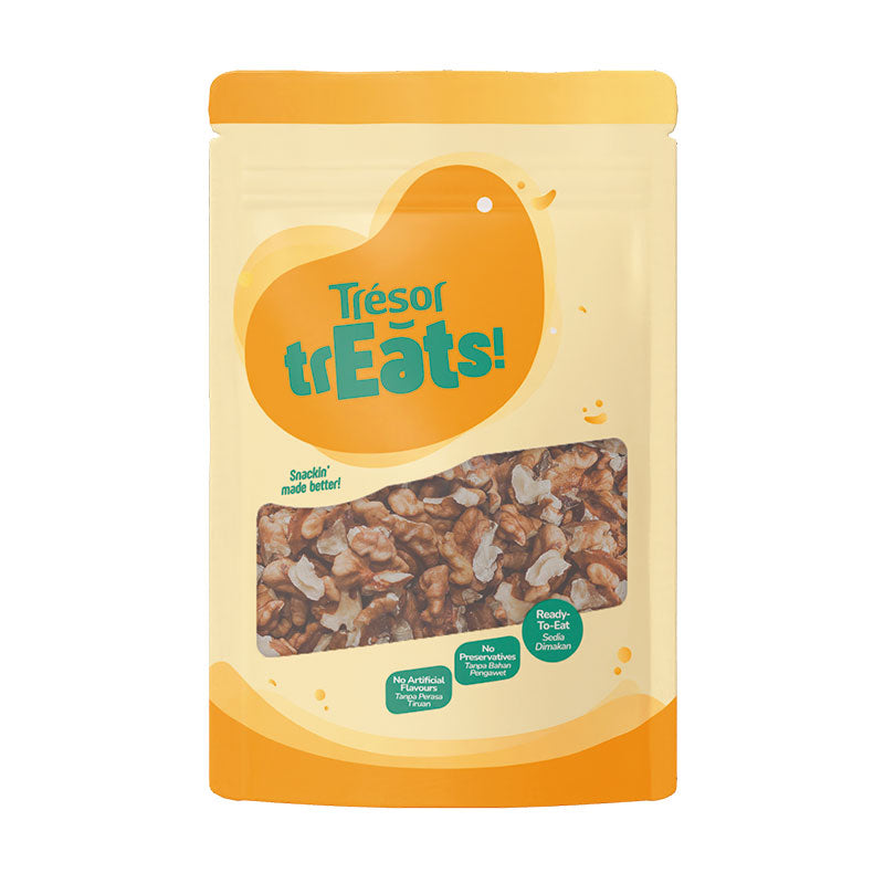 TRESOR ROASTED & HONEY SESAME WALNUTS 130G