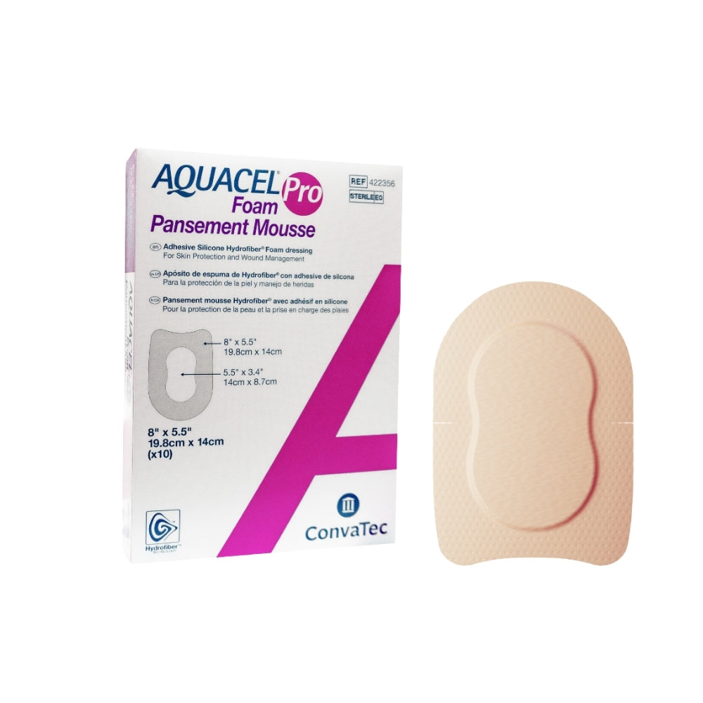 CONVATEC AQUACEL FOAM PRO 19.8CMX14CM 10S