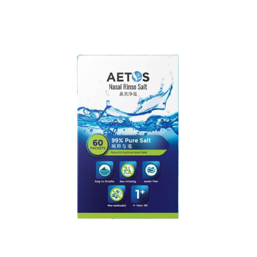 AETOS NASAL RINSE SALT REFILL 60S