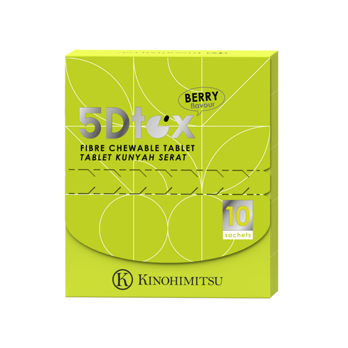 KINOHMITSU 5 DTOX 600MG 10S